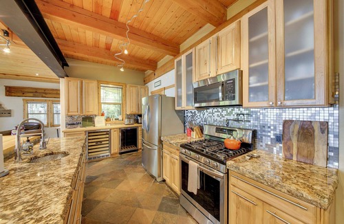 Sandpoint House | Lake Pend Oreille Oasis: Home w/Hot Tub & Games