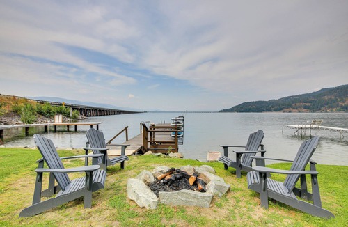 Sandpoint House | Lake Pend Oreille Oasis: Home w/Hot Tub & Games
