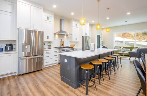 Speedwell House | Lakefront | 2 slip covered dock | Hot tub | Chef's kitchen