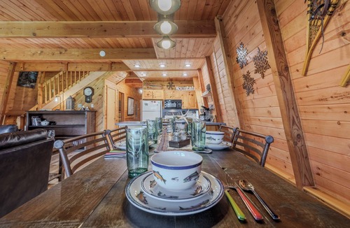 Island Park Cabin | Lakefront 4BR/4BA Cabin with Sauna, Hot Tub & Private Dock – Minutes from YNP!