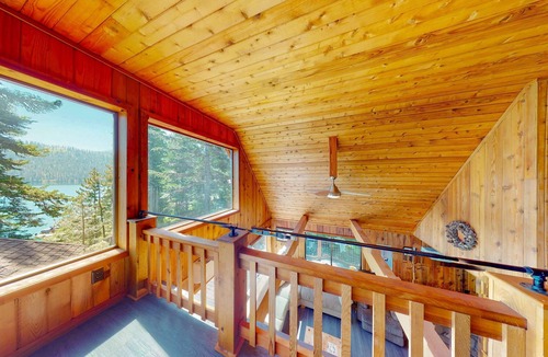 Joseph House | Lakefront, dog-friendly home in Joseph with amazing yard, deck