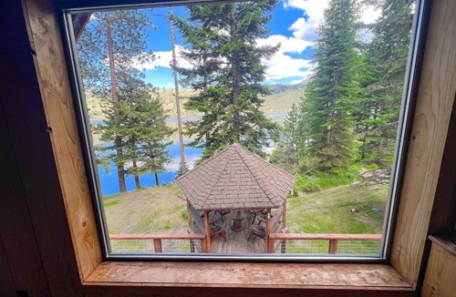 Joseph House | Lakefront, dog-friendly home in Joseph with amazing yard, deck