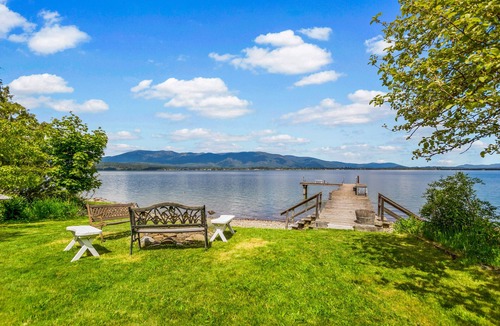 Sandpoint House | Lakefront Dog-Friendly Home w/Expansive Deck, Lake/Beach Views, Free WiFi, Dock