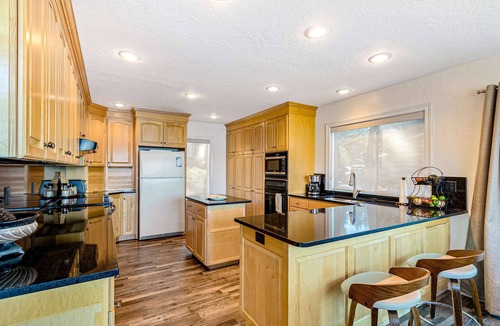 Worley House | Lakefront home with tram, dock and water access