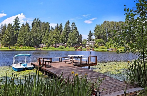 East Renton Highlands RV Rental | Lakefront private camp site