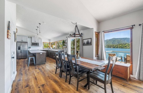 Hayden Lake House | Lakefront Retreat with Private Dock, Jump Tower & Kayaks