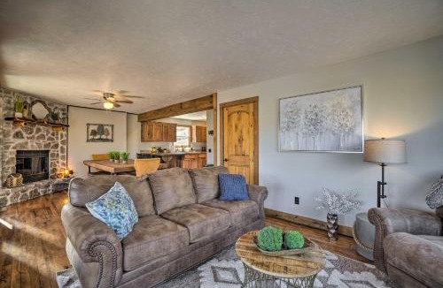 Shell Knob House | Lakefront Shell Knob Home w/Deck & Gas Grill