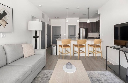Crestline Heights Apartment | Landing | Stunning 2BD, Clubhouse, Gym