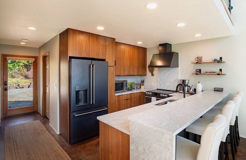 Langley House | Langley Waterfront Oasis with Hot Tub