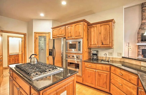 Clarksville House | Large Lake View Home with Theatre and Small Creek