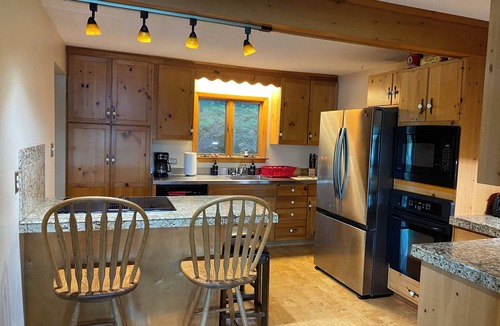 Mayfield House | Large Lakefront House 20 Minutes from Downtown Traverse City ~ Includes pontoon.