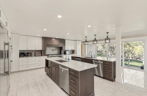 Pocatello House | Large luxury home with a pool, playground & a view!