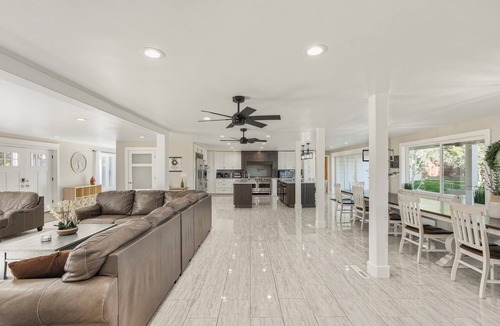 Pocatello House | Large luxury home with a pool, playground & a view!