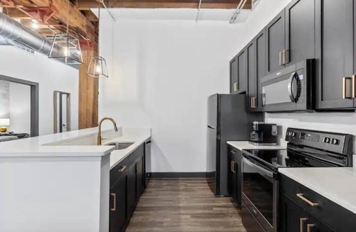 Downtown St. Louis Apartment | Large Riverfront Loft - Walk to Arch, Casino, Convention Center in minutes