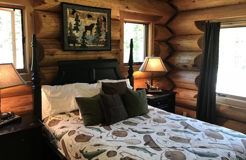 Big Sky House | Large, secluded, luxury log home on 20 acres in Big Sky, Montana.
