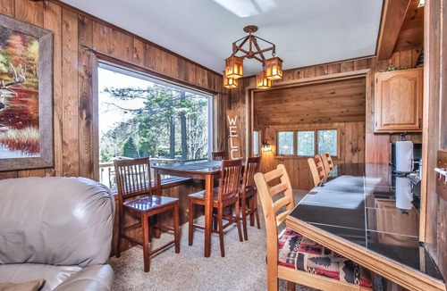 St Germain House | Level lakefront property with spacious cabin, private dock, and fire pit!