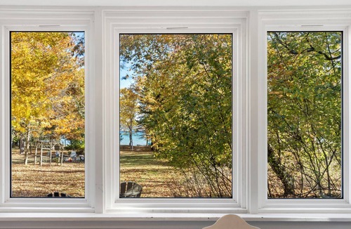 Frankfort Apartment | Lower Terrace in Three Pines Resort