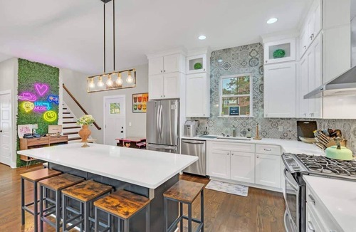 Shelby Hills House | Lux East Nash - Hot Tub, 1.5 Mile Walk to Downtown!