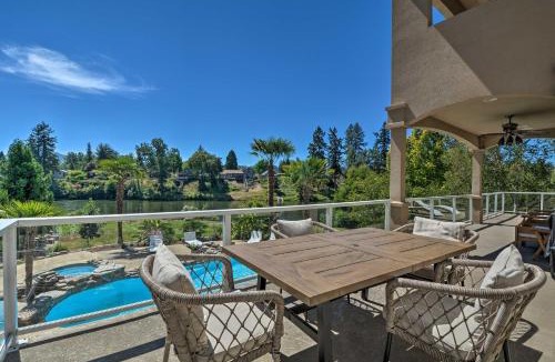 Grants Pass House | Luxe Getaway w/Riverfront Views in Grants Pass!