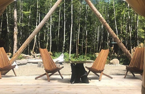 Forks RV Rental | Luxurious Safari Tent for an Unforgettable Glamping Escape near Forks, Washington