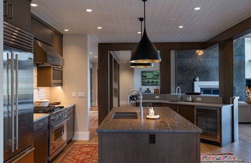 Sun Valley House | Luxurious Sun Valley Mountain Retreat on Golf Course