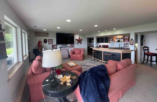 Hansville House | Luxurious water view home with private hot tub surrounded by wildlife