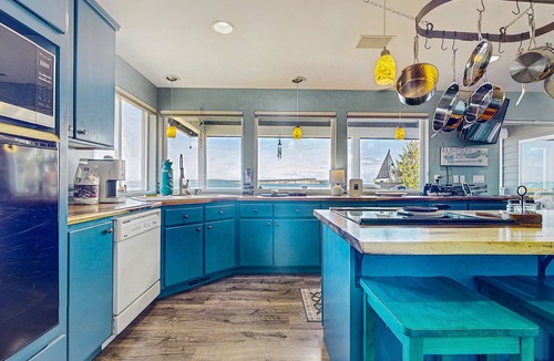 Hansville House | Luxurious water view home surrounded by wildlife and a private hot tub
