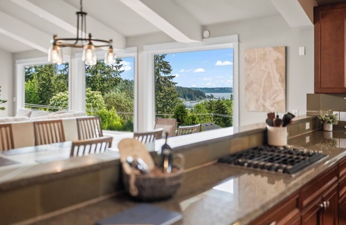 Gig Harbor House | Luxury Harbor Retreat - Walk to Waterfront - Views with Large Deck