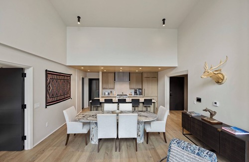 Jackson Condo | Luxury Jackson Condo | Large Deck, Hot Tub & Views, Fireplace