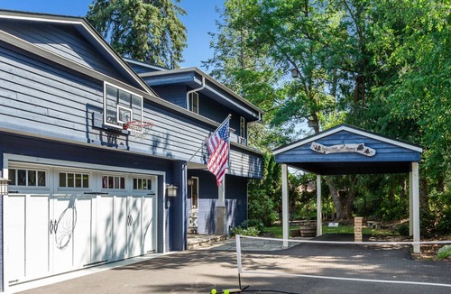 Hayden View Estates House | Luxury Lakefront Property—Private Dock, Boat Slip, Fire Table, Hot Tub, Paddle Boards & More!