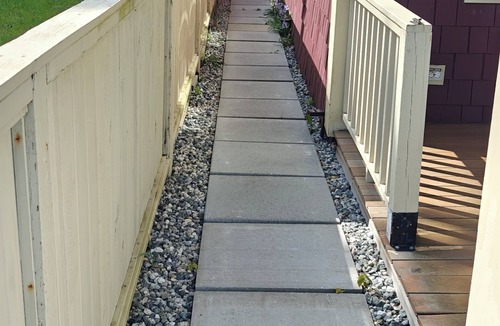 Point Roberts Apartment | Luxury Maple Beach Waterfront King apartment-Ground Floor only 50 feet to Beach.