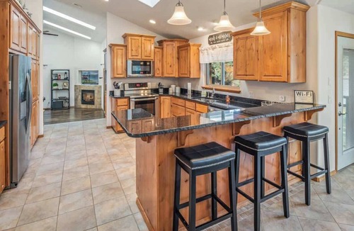 Post Falls House | Luxury Riverfront Escape with Kayaks & Views