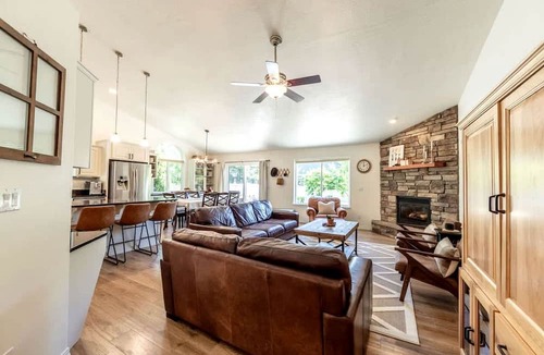 Coeur d'Alene House | Luxury Vacation Home with Private Theater & Fire Pit in Coeur d'Alene, Idaho