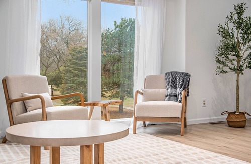 West Omaha House | Luxury vacation house, heated pool + hot tub