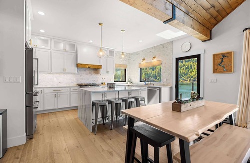 Harrison House | Luxury Waterfront Retreat | Dock, Views & Lake Days