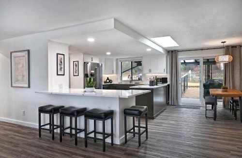 Medford House | Manor Hill Haven Hot Tub & Accessible Features