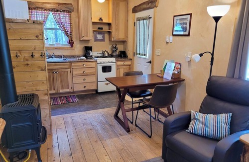Mazama Apartment | Mazama Trails Studio Cottage-200 ft from Ski Trail