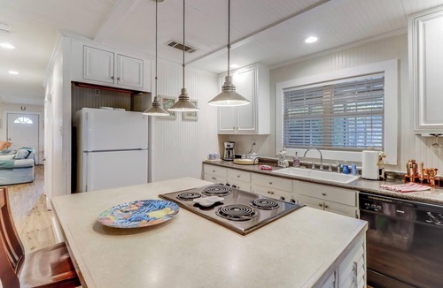 Waveland House | Mermaids Hideout, Home with wrap porch near the Beach, Courtyard, Pool, Pets ok