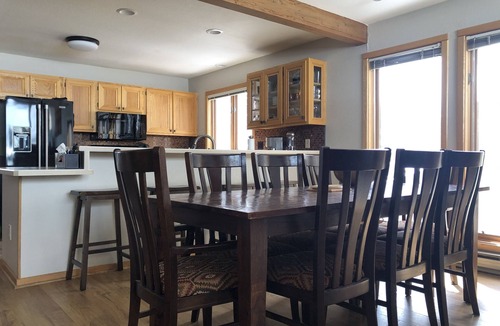 Big Sky Meadow Village Condo | Minutes away from Big Sky Resort! Incredible mountain view from golf course.