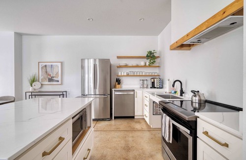 Humboldt Apartment | Modern 2BR | Alberta Arts Hub + Great Eats