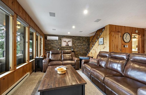 Worley Apartment | Modern A-Frame CabinKayaks, Golf Cart & Boat Slip