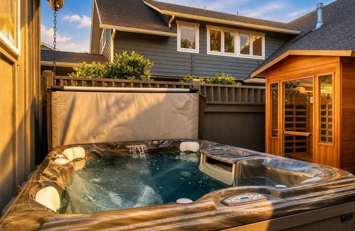 Garden District House | Modern CDA Escape | Hot Tub | Sauna | Minutes to the Lake