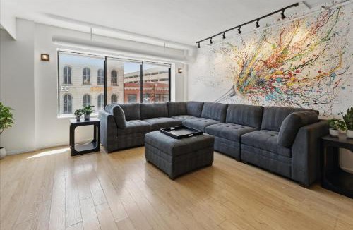 Wholesale District Apartment | Modern Double Unit in the Heart of Indianapolis