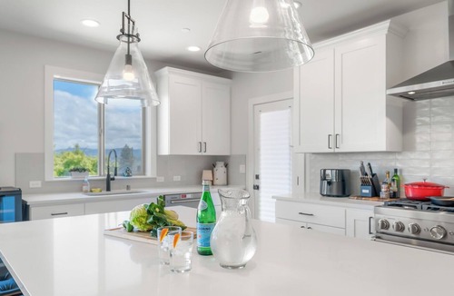 Bryn Mawr-Skyway House | Modern Hilltop Home Lake Views ~ Decks & Patio!