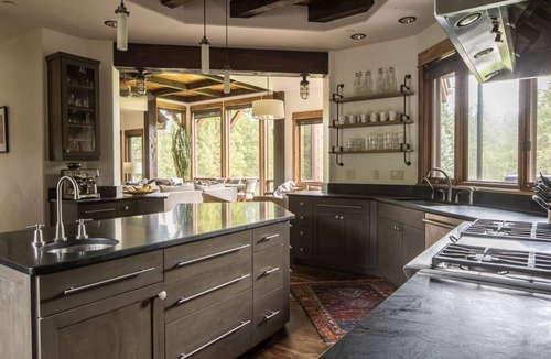 Spanish Peaks House | Modern Mountain Home! Outdoor Fireplace, Near Ousel Falls Park!