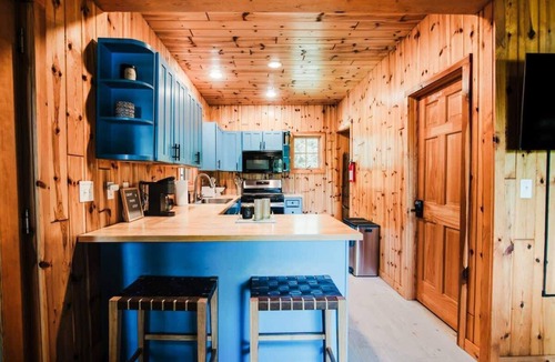 Charlevoix House | Modern Pondside Retreat W/Hot tub