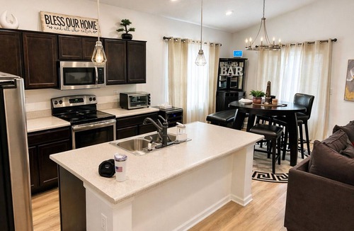 Indianapolis House | Modern, spacious home with high ceilings, yard space, and in a prime location.