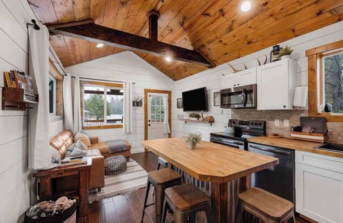 Island Park House | Modern Tiny Cabin Near YNP | Sleeps 4 | The Ridge