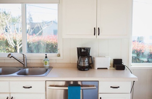 Lummi Island House | Mooring buoy-Beach