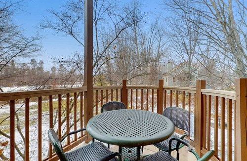 Thompsonville Condo | Mountain Condo at Crystal Mountain Resort - Walk to Lifts and Golf